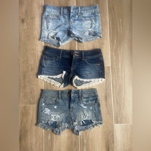 American Eagle jean shorts